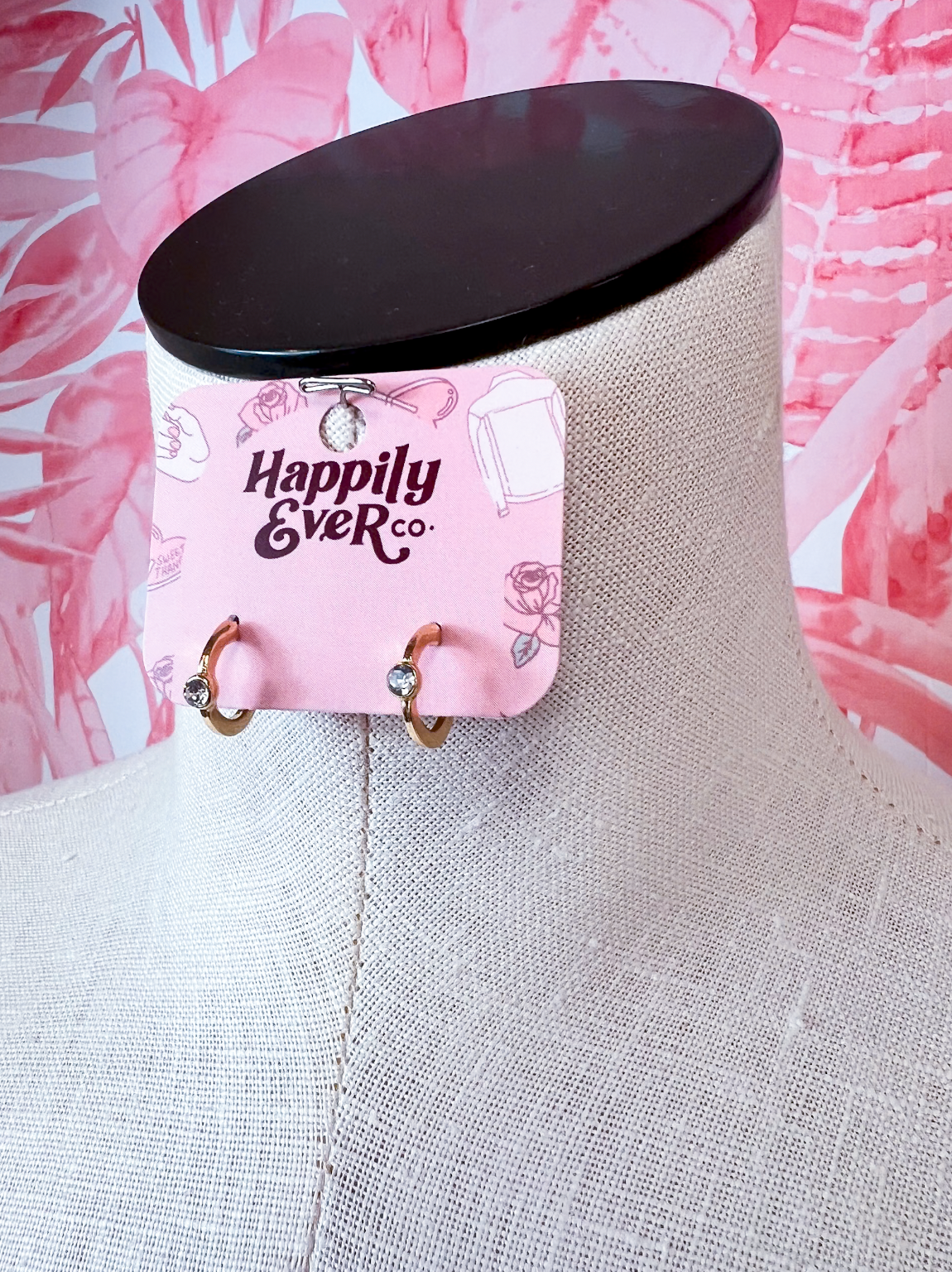 Crystal Clear Hoops *Final Sale*