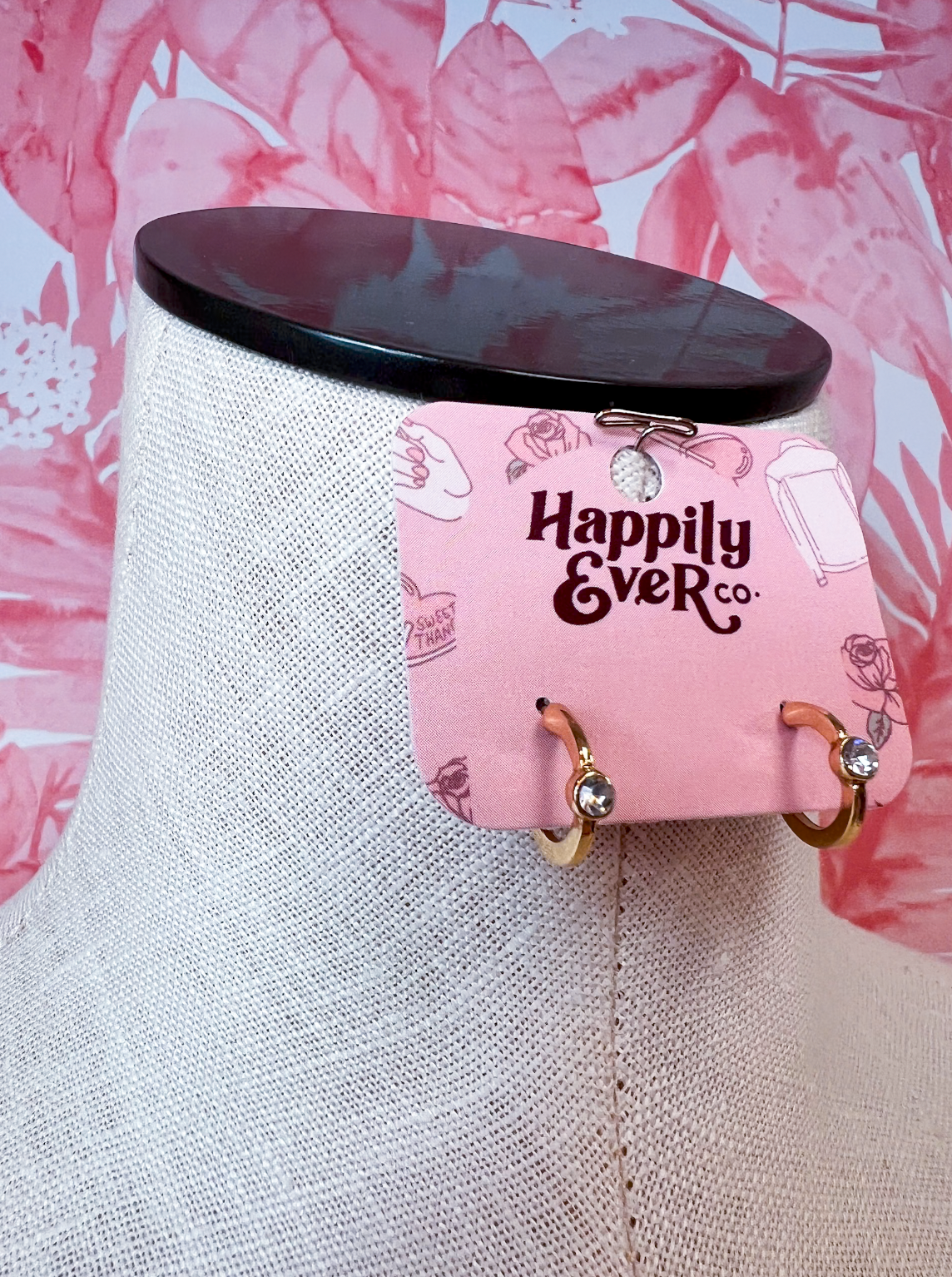Crystal Clear Hoops *Final Sale*