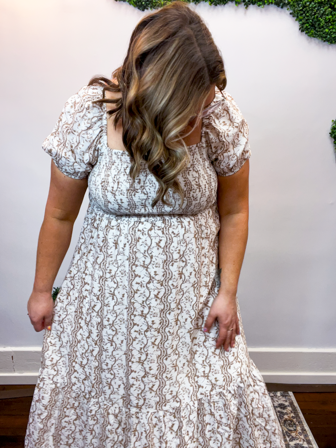 Honey & Vines Midi Dress