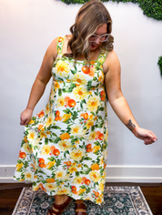 Squeeze the Day Midi Dress