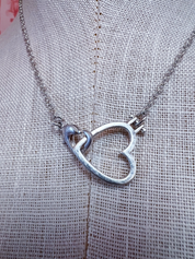 Open Heart Necklace *Final Sale*