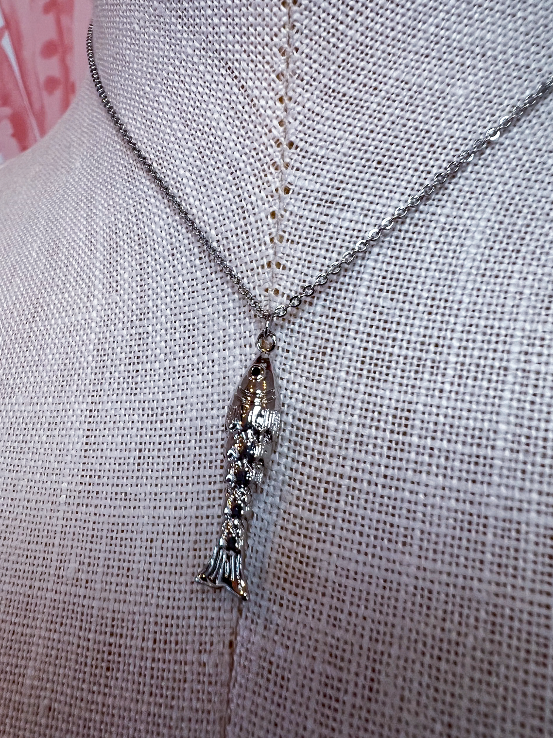 Something Fishy Necklace *Final Sale*