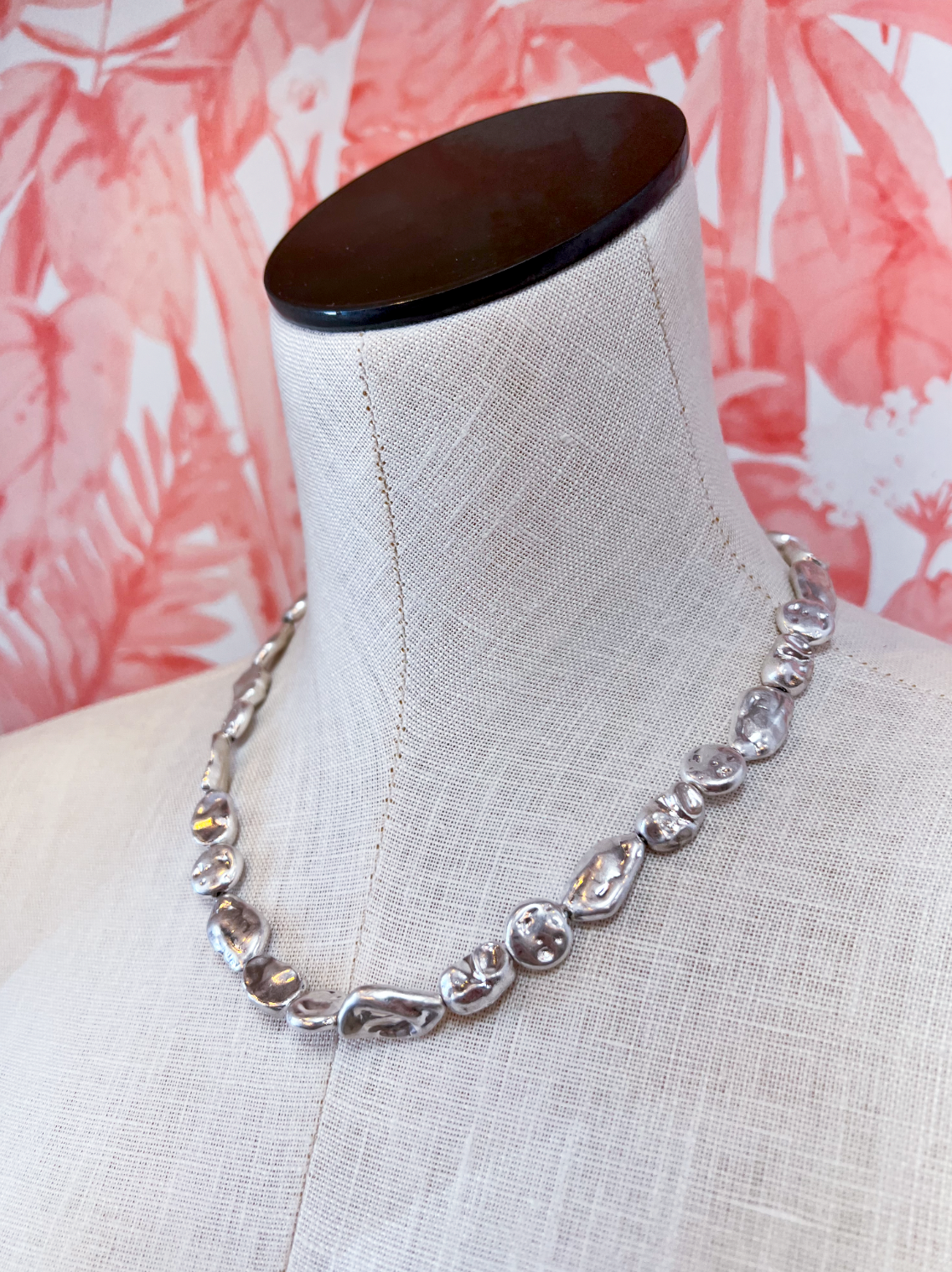 Silver Lining Statement Necklace *Final Sale*