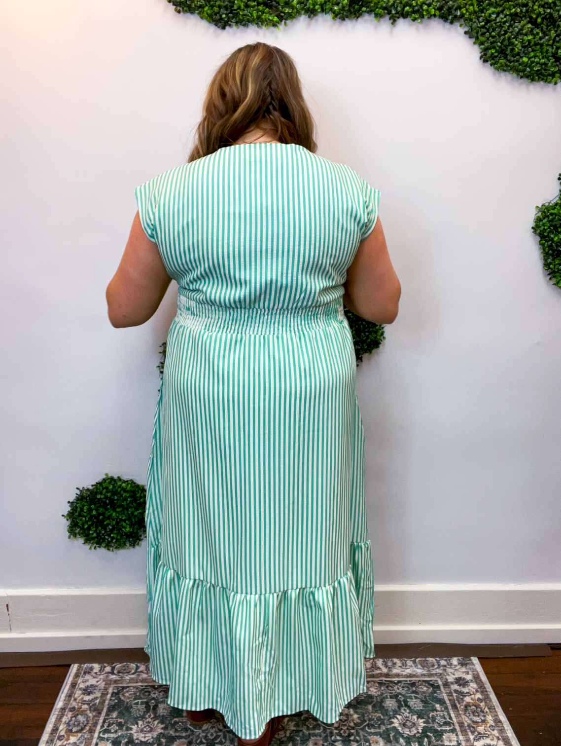 Mint Julep Stripe Maxi Dress