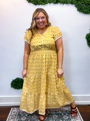 Honey & Clover Midi Dress
