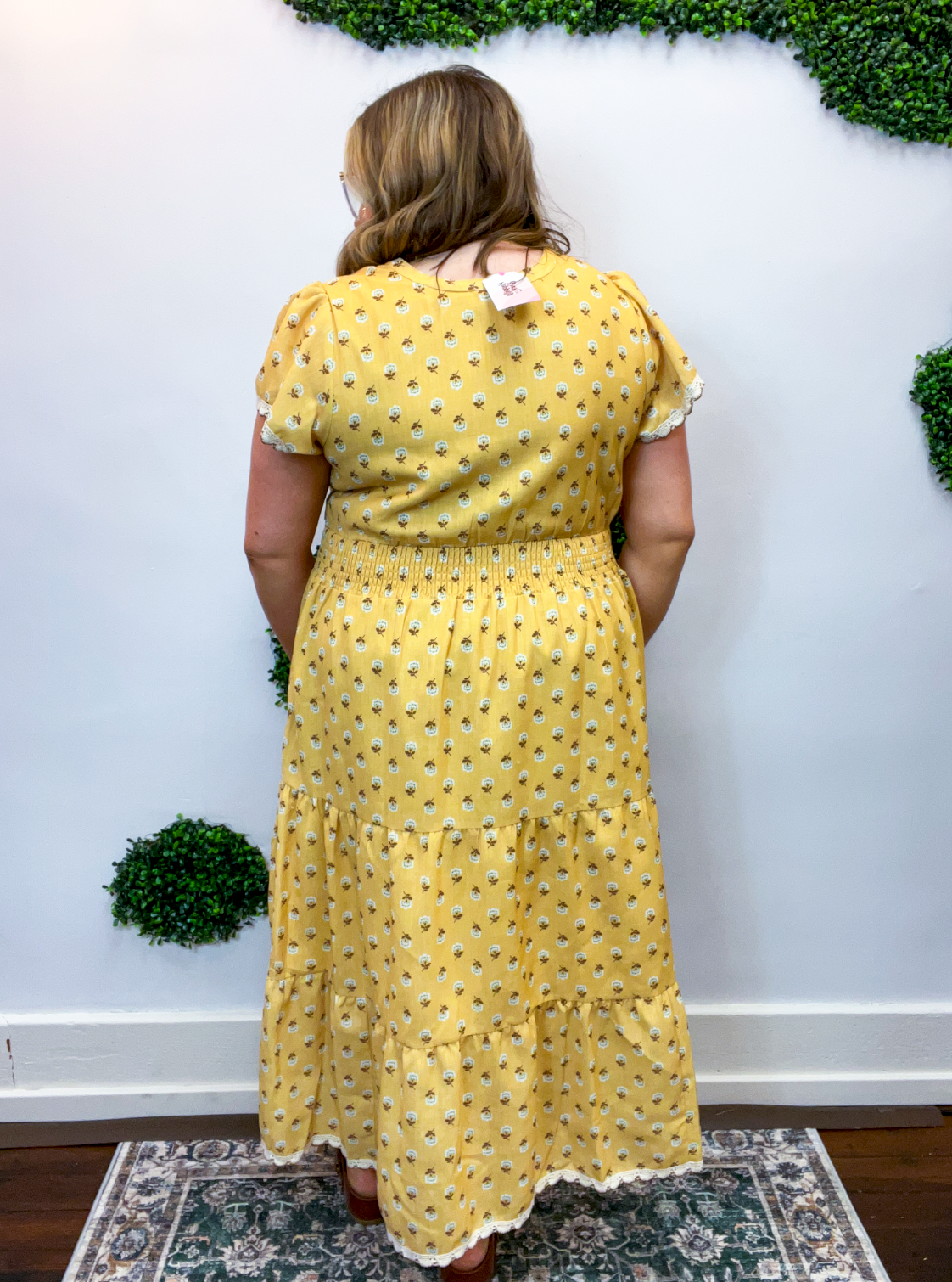 Honey & Clover Midi Dress