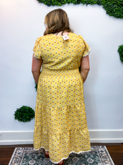 Honey & Clover Midi Dress