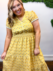 Honey & Clover Midi Dress