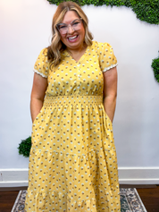 Honey & Clover Midi Dress