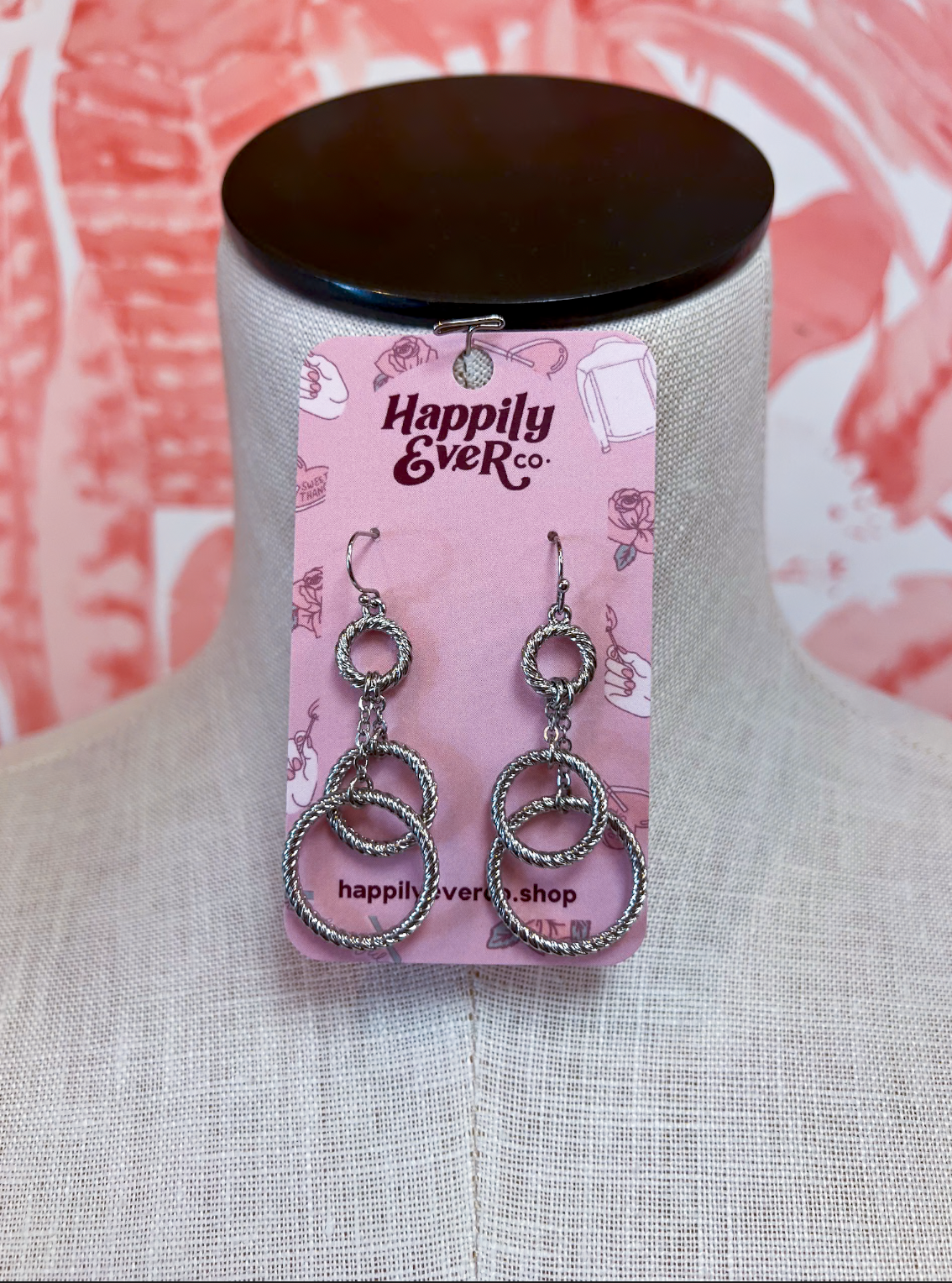 Twisted Sister Drop Earrings  *Final Sale*