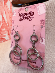 Twisted Sister Drop Earrings  *Final Sale*