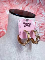 Old Money Moment Hoops *Final Sale*