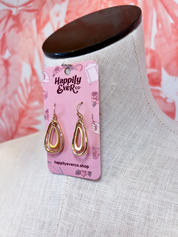 Ripple Effect Drop Earrings *Final Sale*