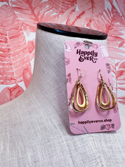 Ripple Effect Drop Earrings *Final Sale*