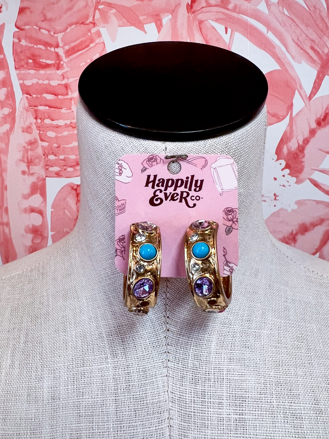 Treasure Chest Hoops *Final Sale*