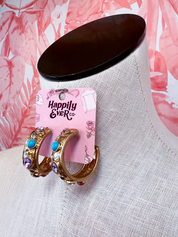 Treasure Chest Hoops *Final Sale*