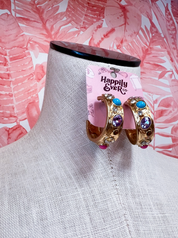 Treasure Chest Hoops *Final Sale*