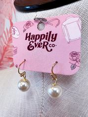 Sunday Pearl Drop Earrings in Gold *Final Sale*