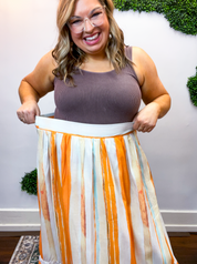 Chasing Sunsets Midi Skirt