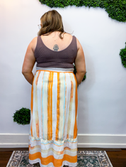 Chasing Sunsets Midi Skirt