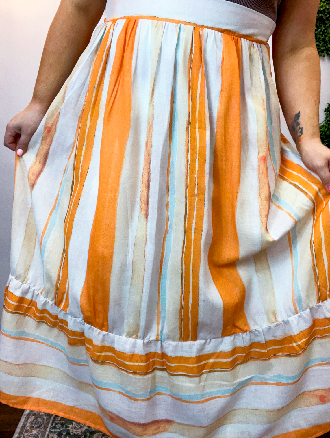 Chasing Sunsets Midi Skirt