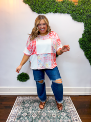 Garden Party Patchwork Top