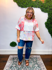Garden Party Patchwork Top