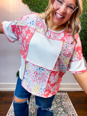 Garden Party Patchwork Top