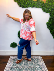 Garden Party Patchwork Top