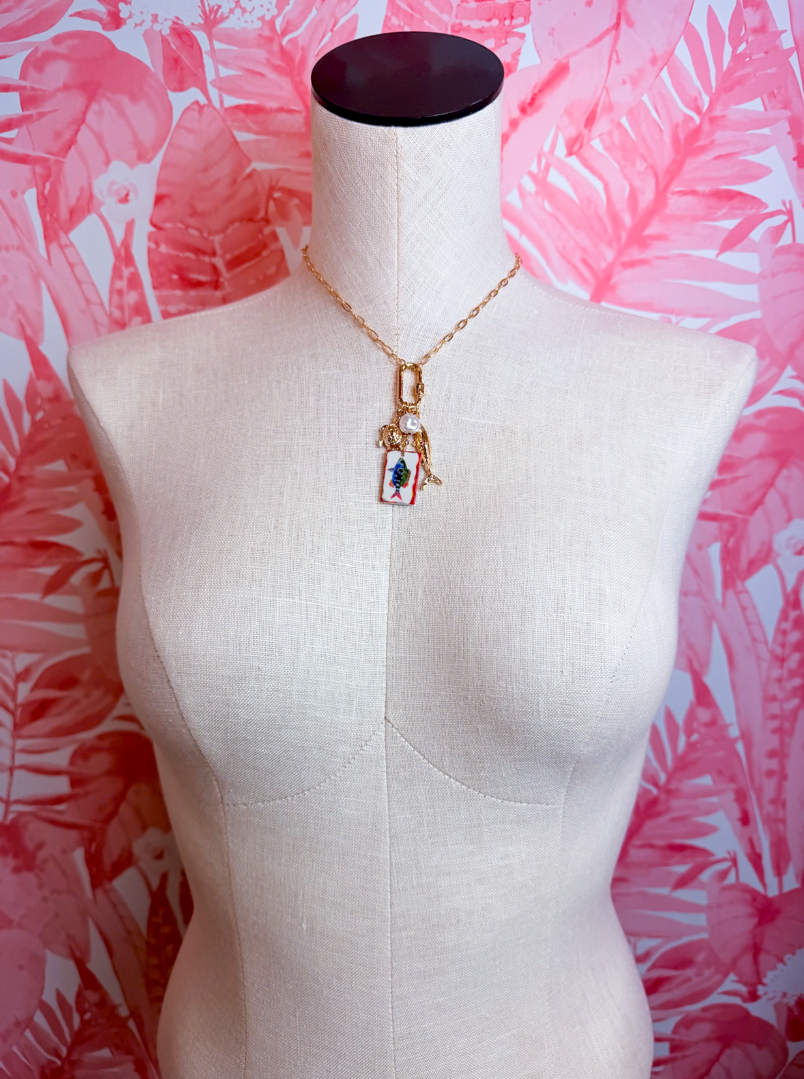 Down by the Sea Charm Necklace *Final Sale*
