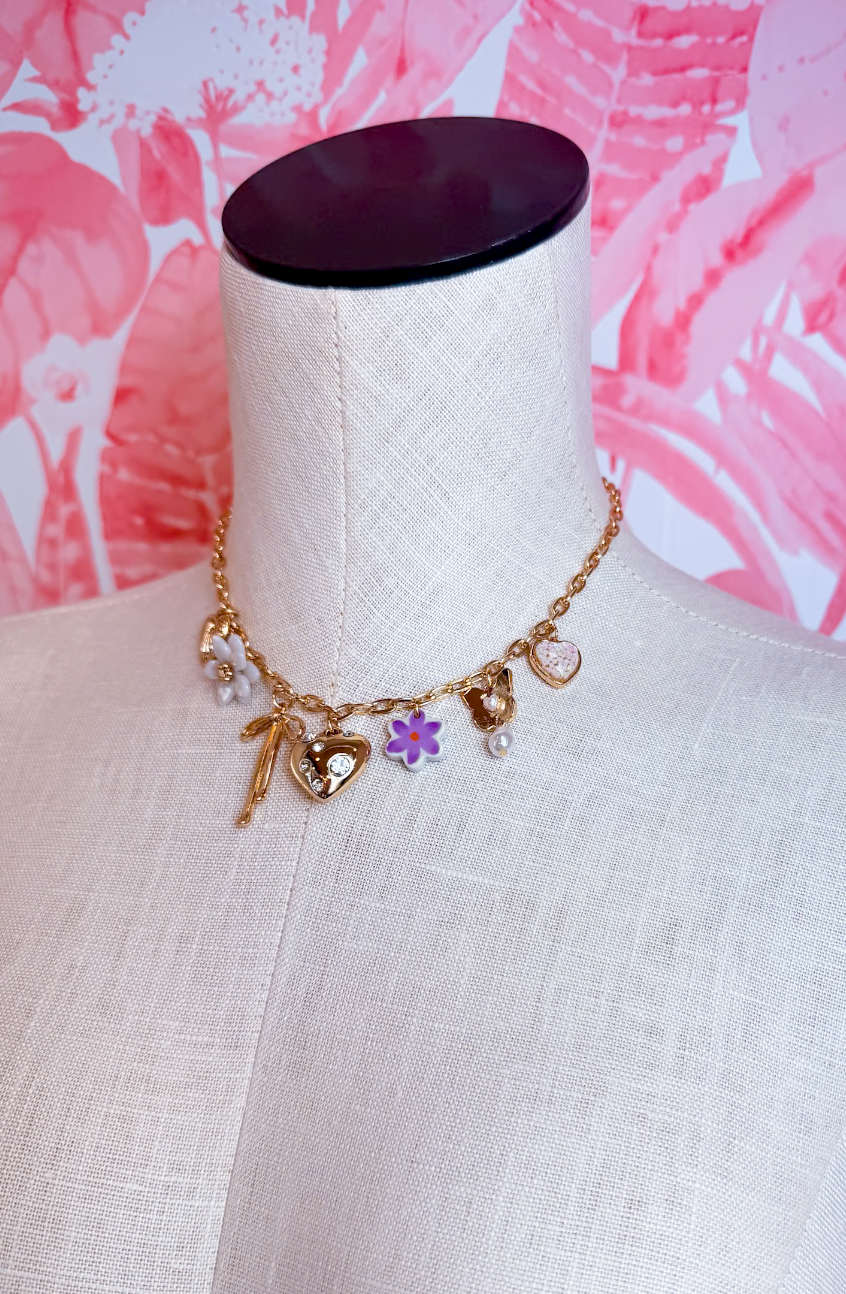 Sweet Things Charm Necklace *Final Sale*