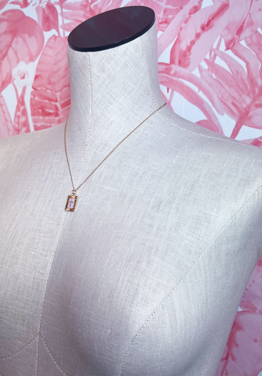 Sunlit Faith Pendant Necklace *Final Sale*