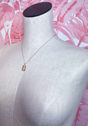 Sunlit Faith Pendant Necklace *Final Sale*