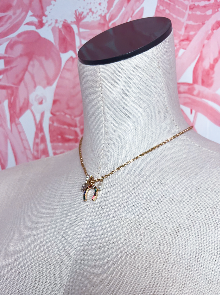 Lucky Girl Charm Necklace *Final Sale*