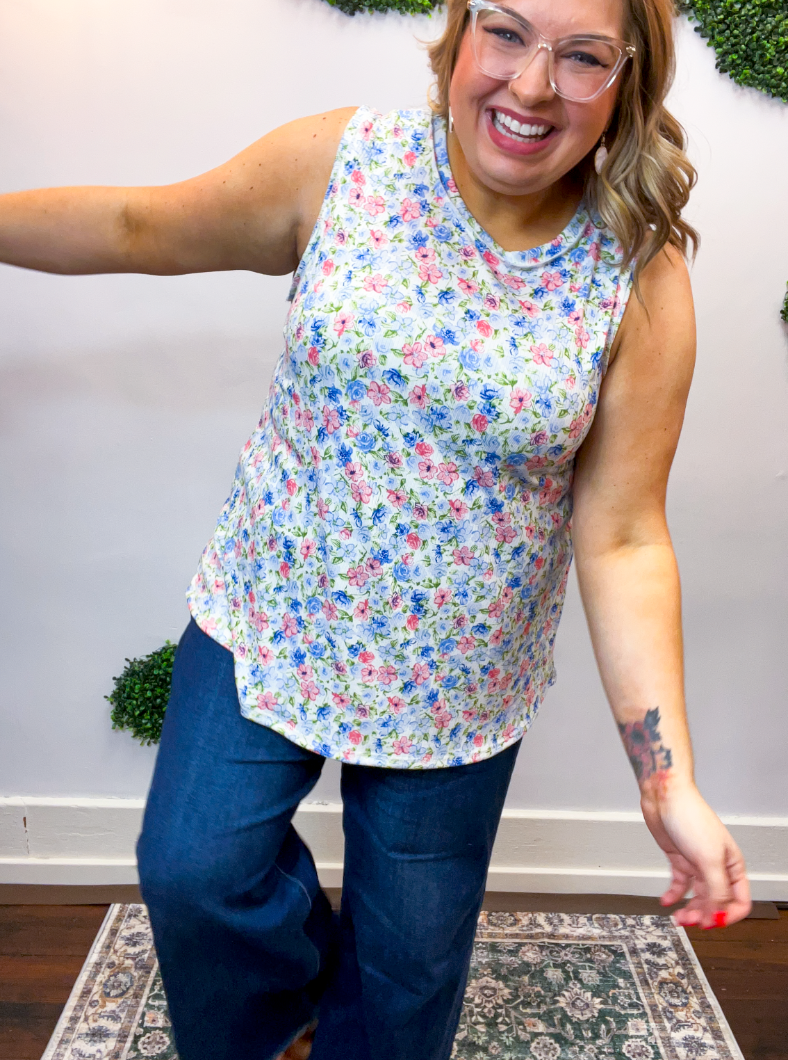 Wildflower Wishes Tank