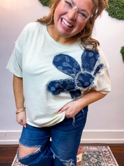 One Big Bandana Bloom Top 