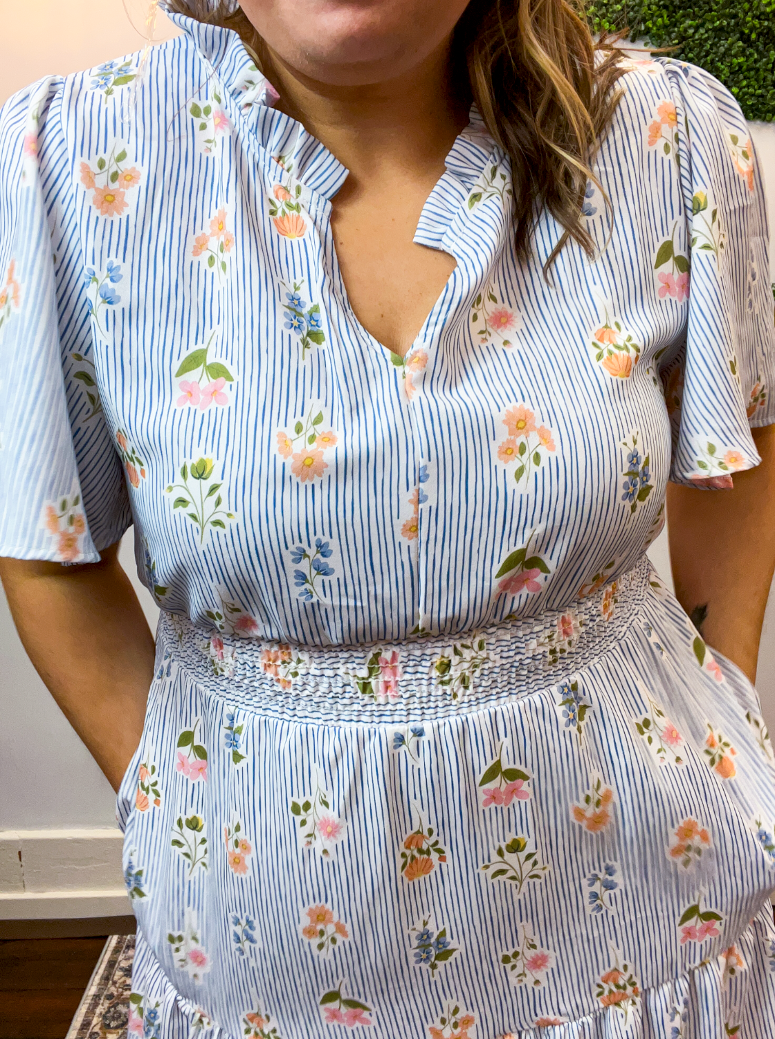 Morning Glory Midi Dress