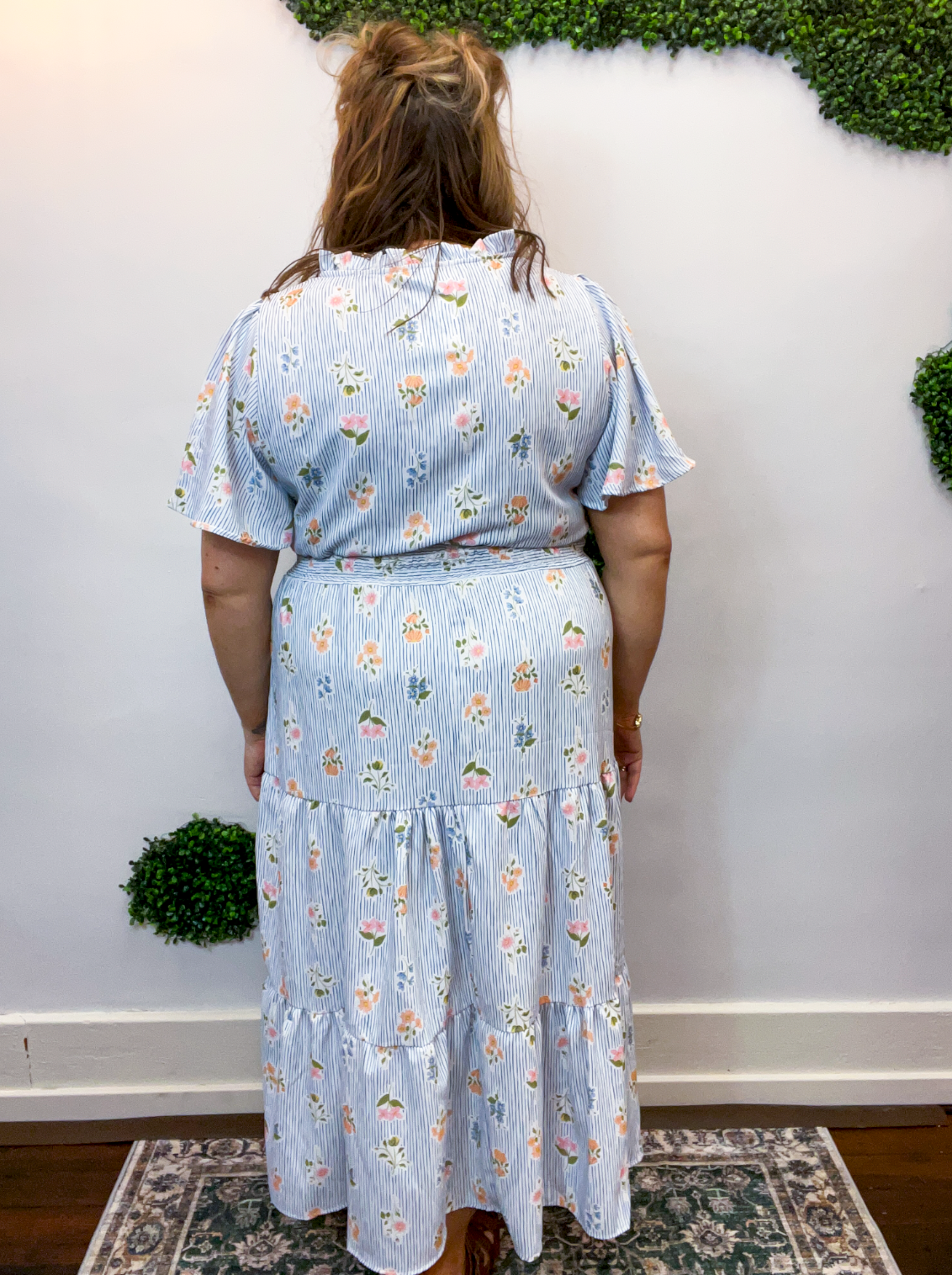 Morning Glory Midi Dress