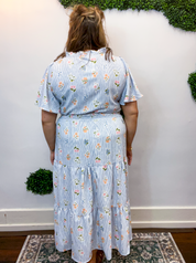 Morning Glory Midi Dress