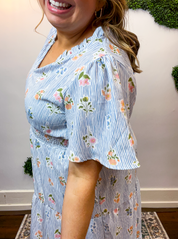 Morning Glory Midi Dress