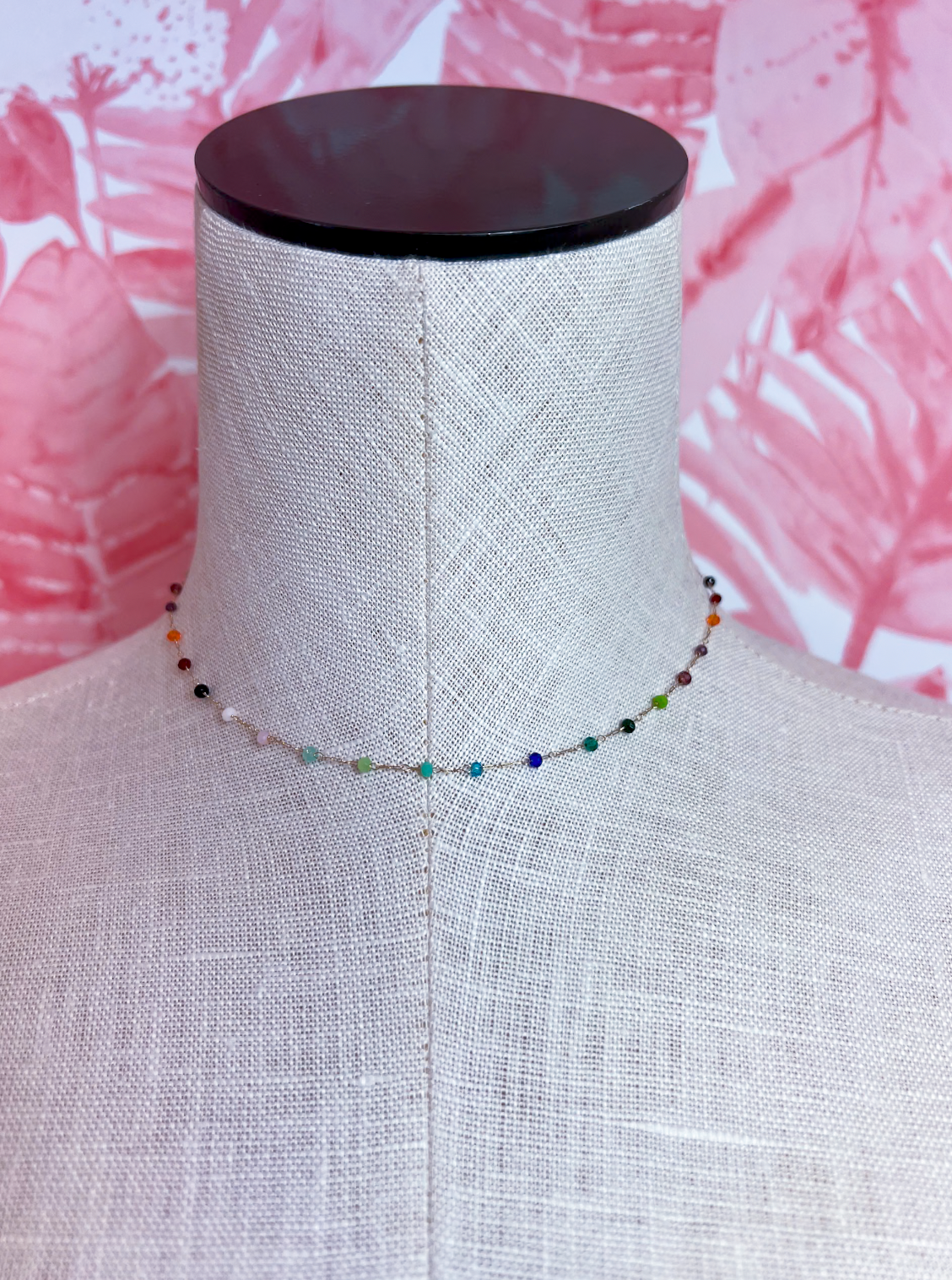 Confetti Dot Chain Necklace *Final Sale*