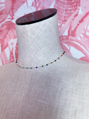 Confetti Dot Chain Necklace *Final Sale*