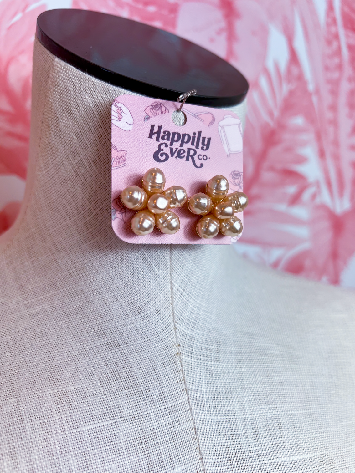 Pearl Blossom Studs *Final Sale*