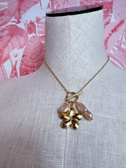 Blooming Pearl Toggle Necklace *Final Sale*