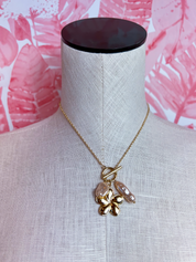 Blooming Pearl Toggle Necklace *Final Sale*