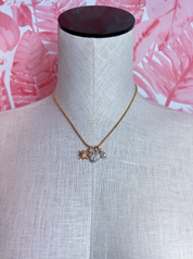Sparkle Trio Charm Necklace *Final Sale*