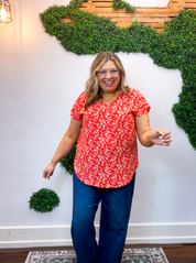 Wildflower Harvest Short Sleeve Blouse