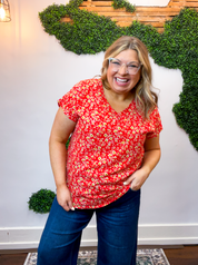 Wildflower Harvest Short Sleeve Blouse