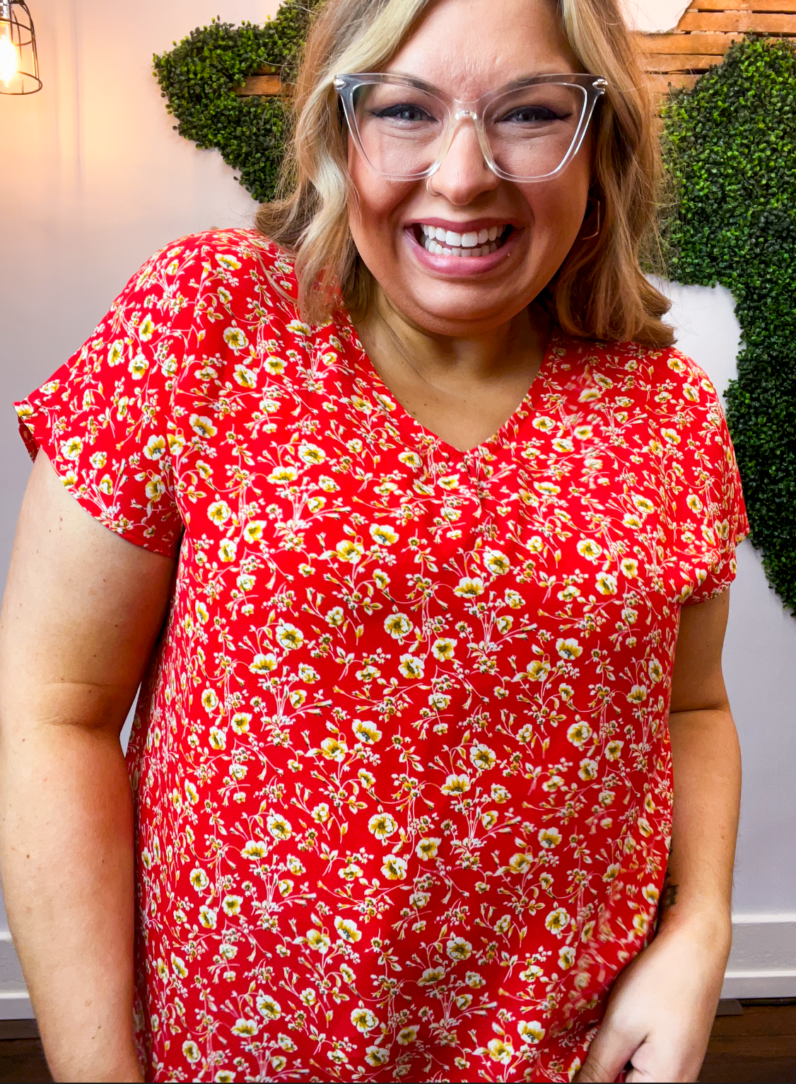 Wildflower Harvest Short Sleeve Blouse