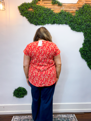 Wildflower Harvest Short Sleeve Blouse